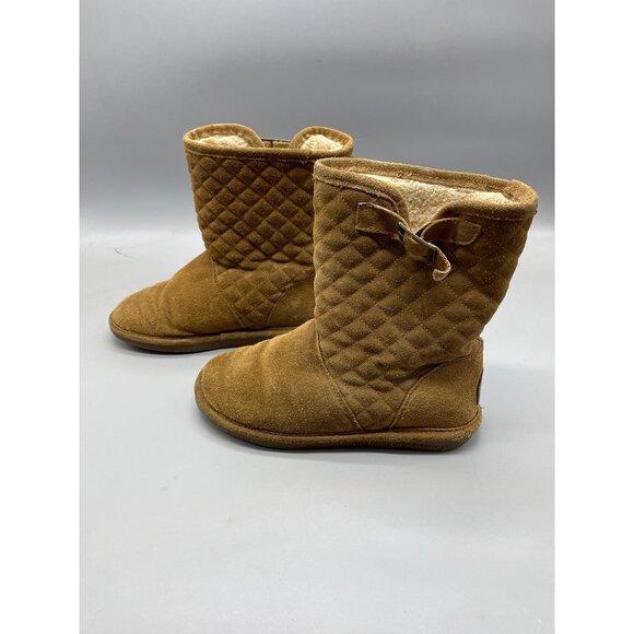 bearpaws boots winter rain brown suede upper adjustable strap size 8 READ - Picture 3 of 8